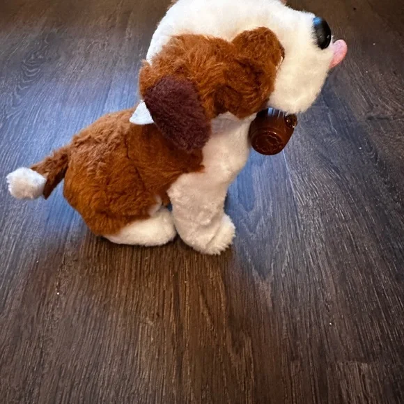 ELF PETS Dog St Bernard Tradition Elf On The Shelf 7" Plush Stuffed Animal Toy - Picture 2 of 6